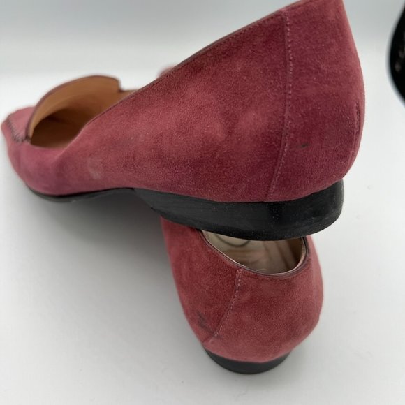 Emma Hope Burgundy Suede Slippers size 38 - Picture 4 of 9